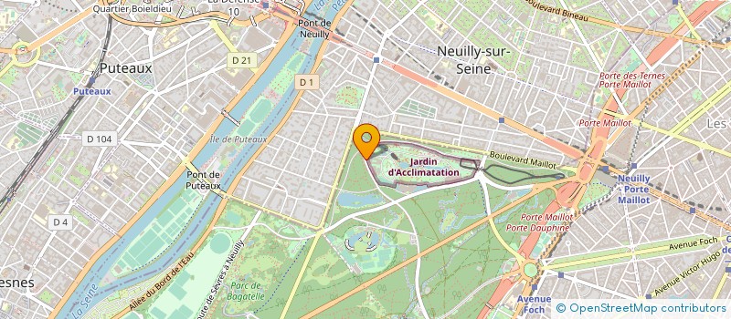 localisation de l'entreprise FOURNIER GROUP à PARIS