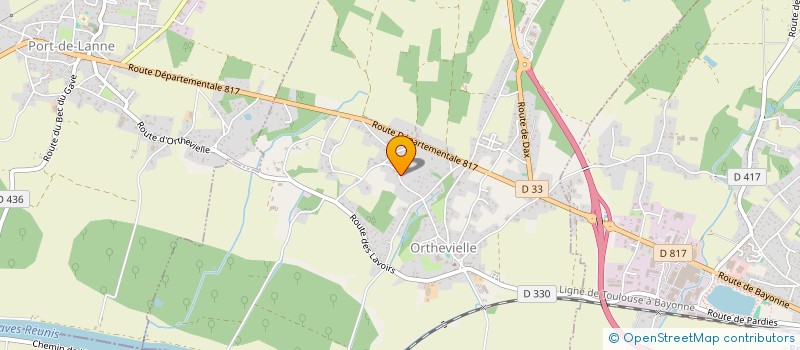 localisation de l'entreprise FOURNIER IMMOBILIER  ORTHEVIELLE