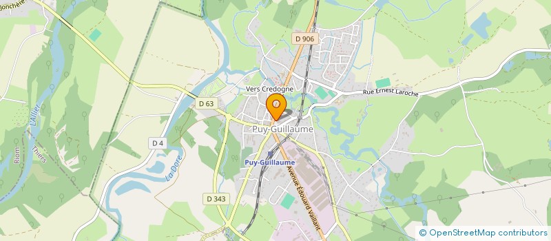 localisation de l'entreprise FOURNIER INVEST  CHATELDON