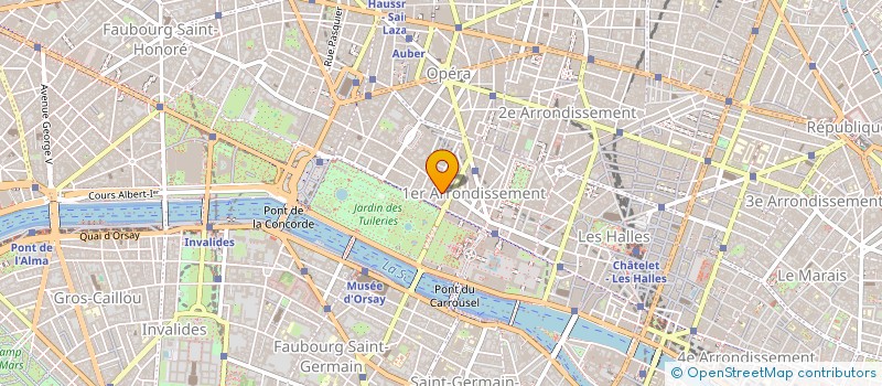 localisation de l'entreprise FOURNIER MARULIER  PARIS