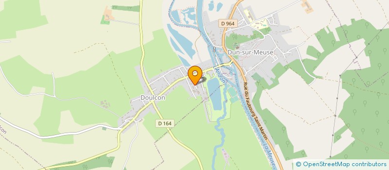 localisation de l'entreprise FOURNIER MATERIAUX à DOULCON