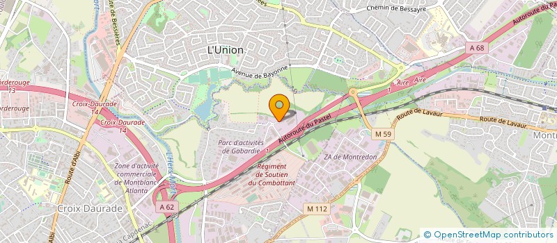 localisation de l'entreprise FOURNIER METAUX à TOULOUSE