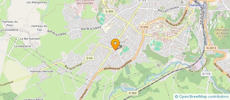 localisation de l'entreprise FOURNIER PARIS IMMO à CHERBOURG-EN-COTENTIN