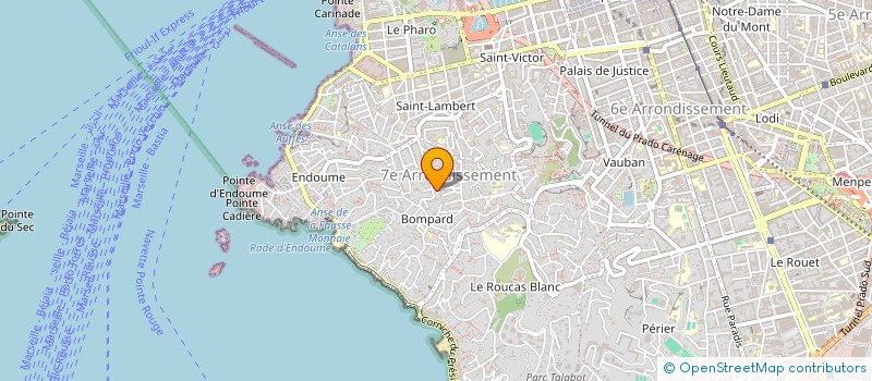 localisation de l'entreprise FOURNIER-PICOT à MARSEILLE