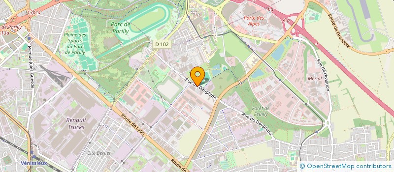 localisation de l'entreprise FOURNIER POLYMERS FRANCE  SAINT-PRIEST