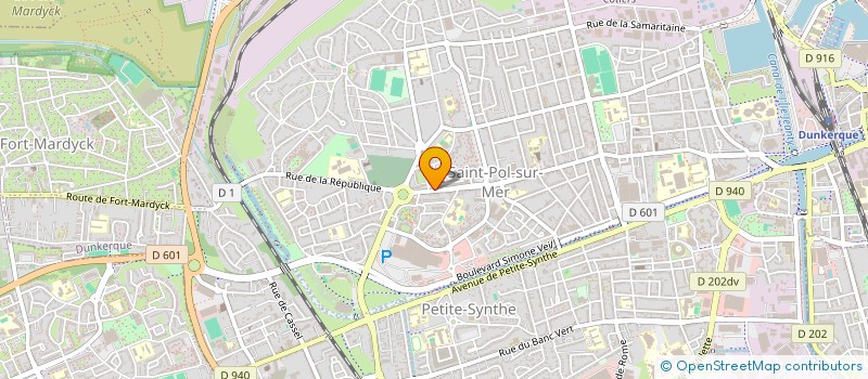 localisation de l'entreprise FOURNIER-RAMIRES à DUNKERQUE