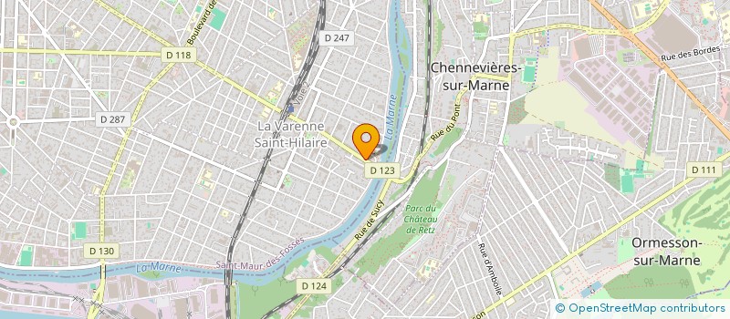 localisation de l'entreprise FOURNIER SECHAUD à SAINT-MAUR-DES-FOSSES