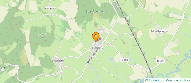 localisation de l'entreprise FOURNIER VITICULTURE  BONNAY-SAINT-YTHAIRE