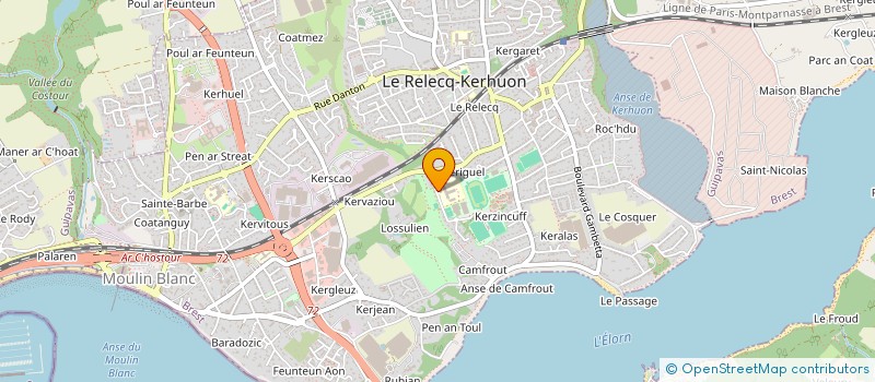 localisation de l'entreprise FOURNIERSHIP à LE RELECQ-KERHUON