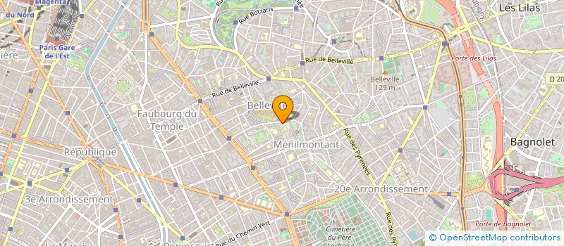 localisation de l'entreprise FOURNIFLOR à PARIS