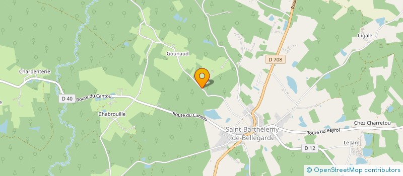 localisation de l'entreprise FOURNIL 33/1  MENESPLET