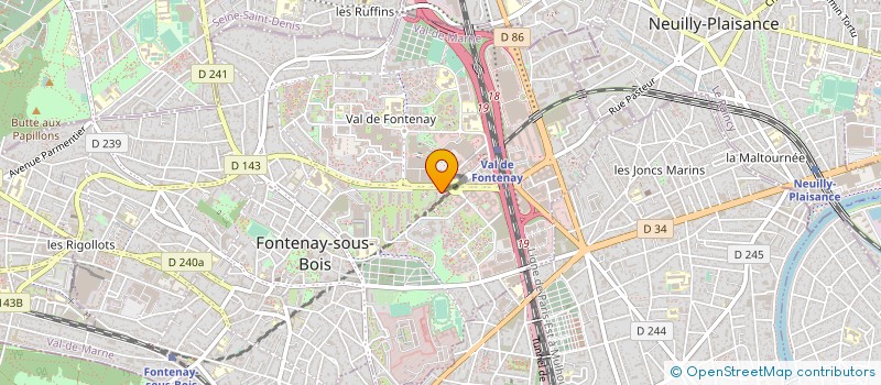 localisation de l'entreprise FOURNIL à FONTENAY-SOUS-BOIS