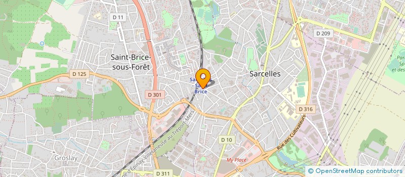 localisation de l'entreprise FOURNIL D'AHMED  SARCELLES