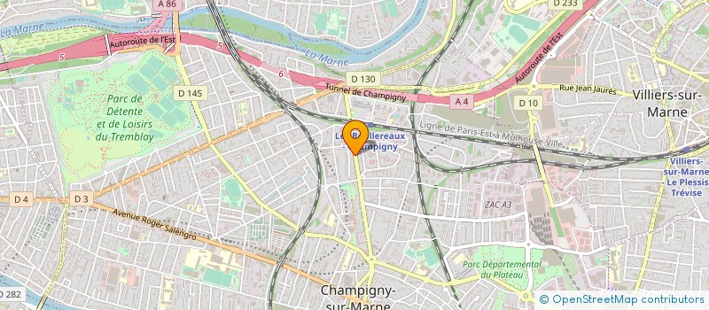 localisation de l'entreprise FOURNIL DE CHAMPIGNY à CHAMPIGNY-SUR-MARNE