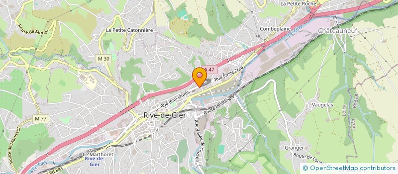 localisation de l'entreprise FOURNIL DE DILAN à RIVE-DE-GIER