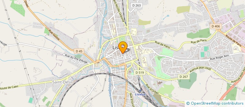 localisation de l'entreprise FOURNIL DE LISIEUX à LISIEUX