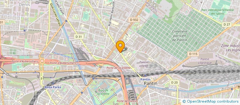 localisation de l'entreprise FOURNIL DE PANTIN à PANTIN
