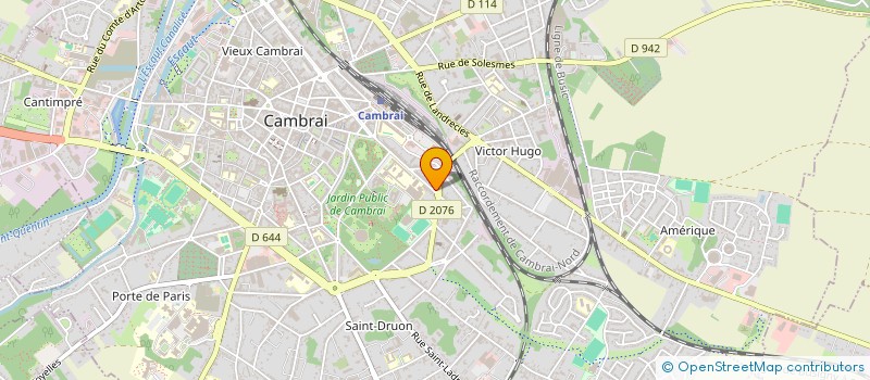 localisation de l'entreprise FOURNIL DE VAUBAN à CAMBRAI