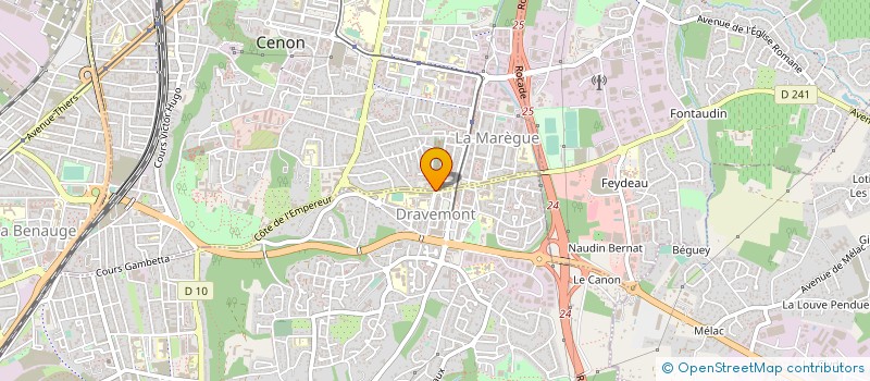 localisation de l'entreprise FOURNIL DES CAPUCINS  CENON