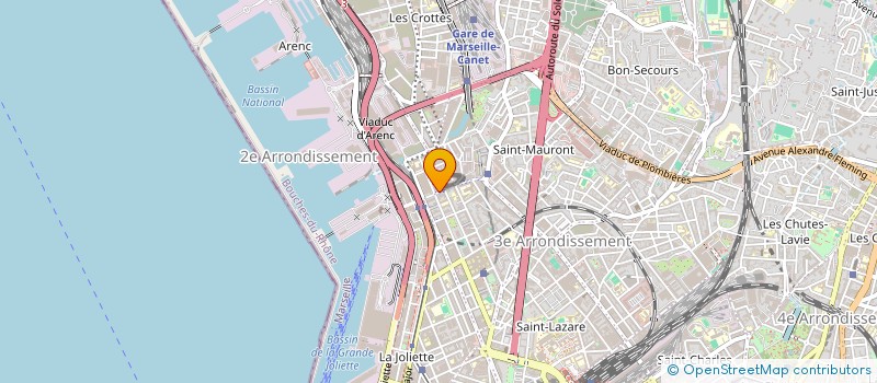 localisation de l'entreprise FOURNIL DES DOCKS à MARSEILLE