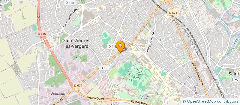 localisation de l'entreprise FOURNIL DES GUILDES à SAINT-ANDRE-LES-VERGERS