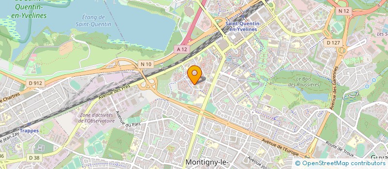 localisation de l'entreprise FOURNIL DES PRES  MONTIGNY-LE-BRETONNEUX