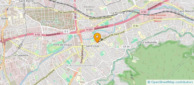 localisation de l'entreprise FOURNIL DI LOUIS à MARSEILLE