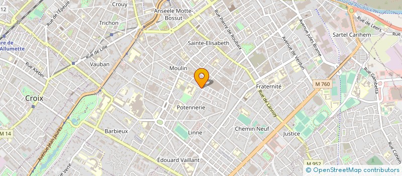localisation de l'entreprise FOURNIL DU BON PAIN à ROUBAIX