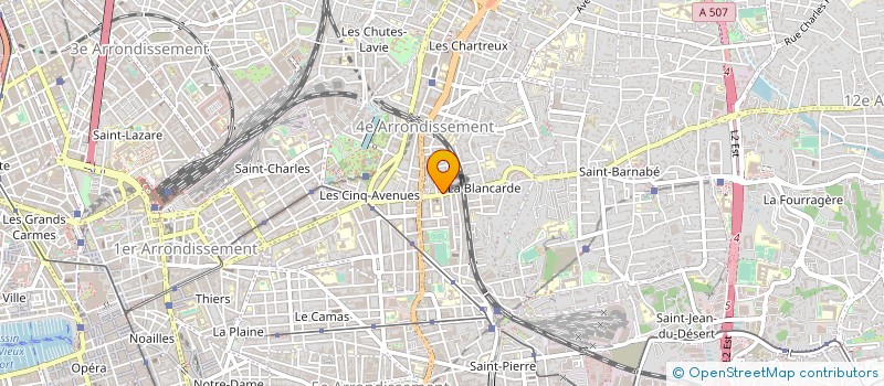 localisation de l'entreprise FOURNIL DU JARRET à MARSEILLE