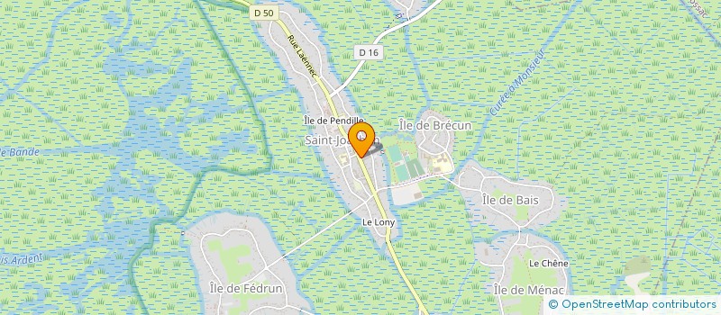 localisation de l'entreprise FOURNIL DU MARAIS  SAINT-JOACHIM