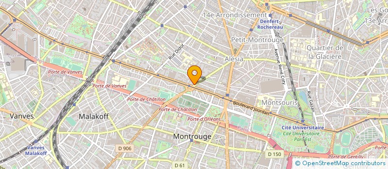localisation de l'entreprise FOURNIL DU MOULIN à PARIS