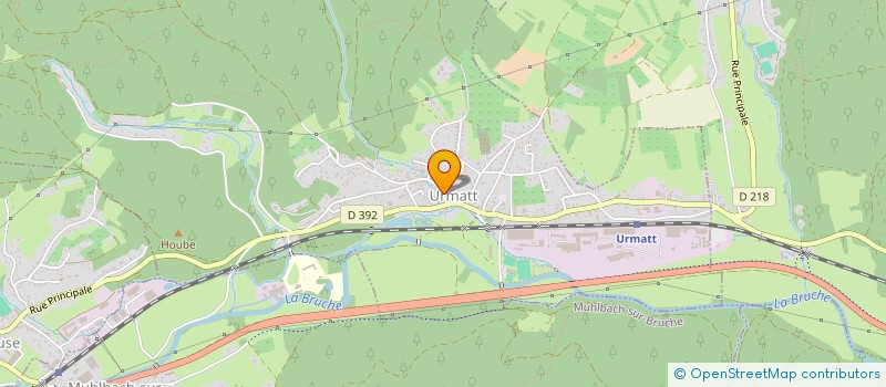 localisation de l'entreprise FOURNIL DU NETZENBACH  OBERHASLACH