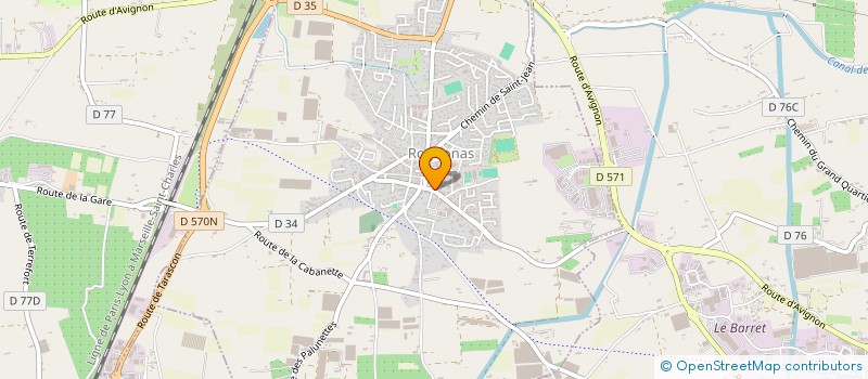 localisation de l'entreprise FOURNIL DU SOLEIL à ROGNONAS