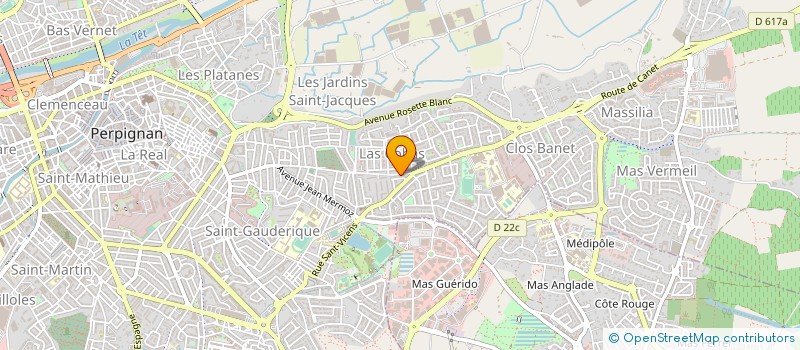 localisation de l'entreprise FOURNIL FABY à PERPIGNAN