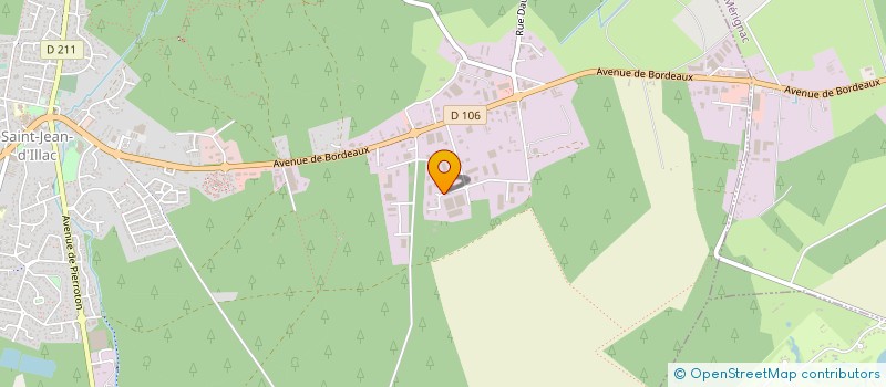 localisation de l'entreprise FOURNIL ILLACAIS  SAINT-JEAN-D'ILLAC