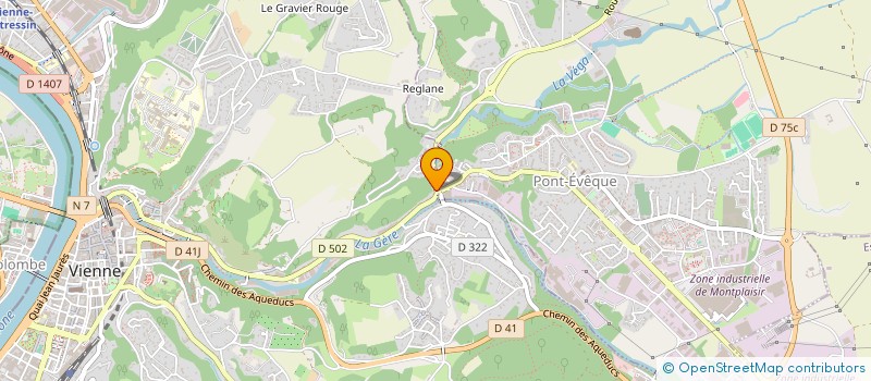 localisation de l'entreprise FOURNIL LAFAYETTE à VIENNE
