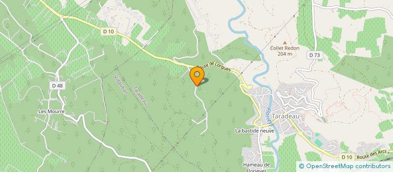 localisation de l'entreprise FOURNIL PLOMBERIE  TARADEAU