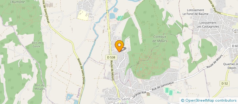 localisation de l'entreprise FOURNIL - PRO - ACHATS  PEYRINS