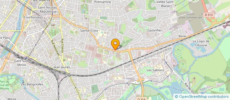 localisation de l'entreprise FOURNIL ROYAL 72 à LE MANS