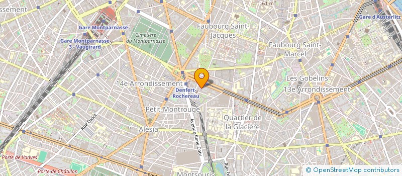 localisation de l'entreprise FOURNIL SAINT JACQUES  PARIS