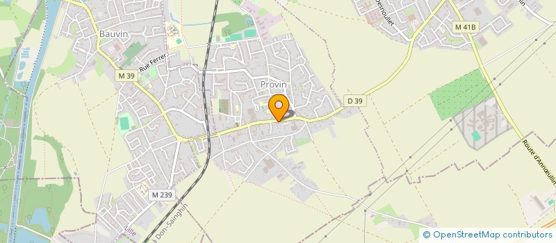 localisation de l'entreprise FOURNIL SAINT NICOLAS  PROVIN