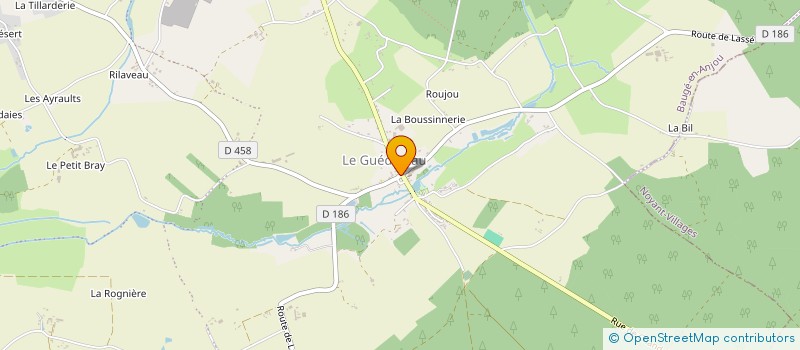 localisation de l'entreprise FOURNIL T80  BAUGE-EN-ANJOU