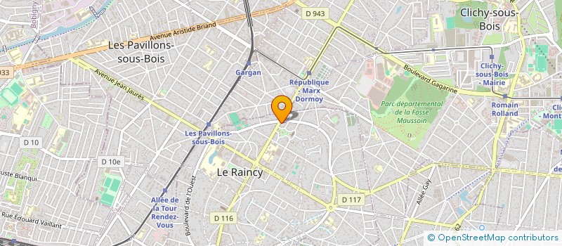 localisation de l'entreprise FOURNIL TALEB  LE RAINCY