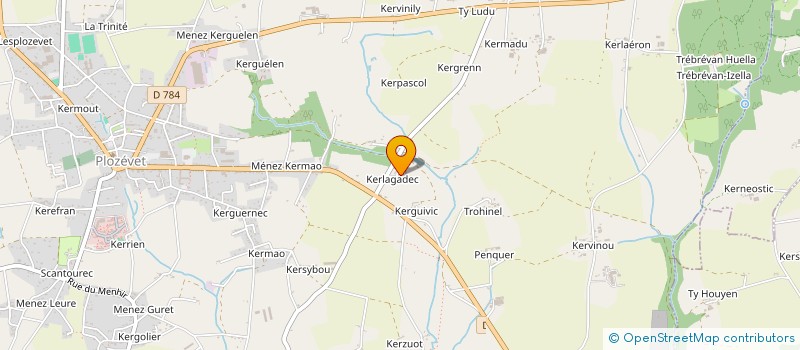 localisation de l'entreprise FOURNIL TETE-BECHE  PLOZEVET