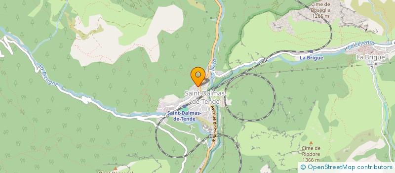 localisation de l'entreprise FOURNIL VAL ROIA  TENDE