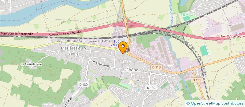 localisation de l'entreprise FOURNIT INDUS TRAITEMENT EAUX  EPONE