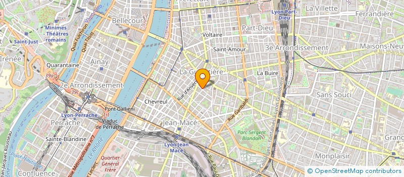 localisation de l'entreprise FOURNIT PROTECT MAN  LYON