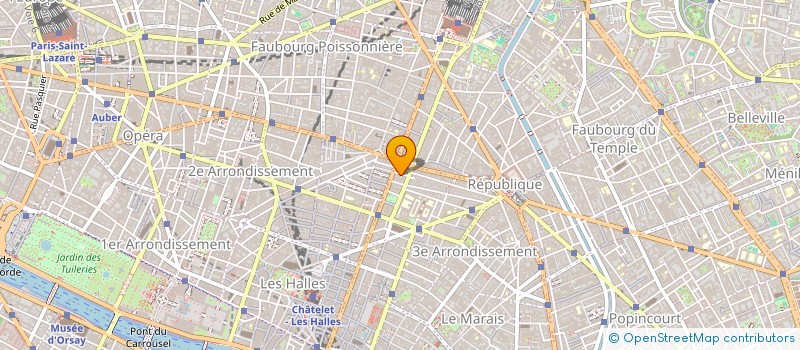 localisation de l'entreprise FOURNITURES CENTER  PARIS