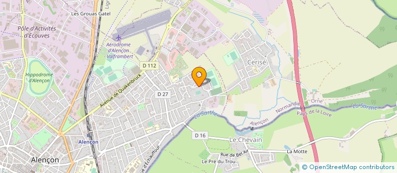 localisation de l'entreprise FOURNITURES HOTELIERES DE L'ORNE à ALENCON
