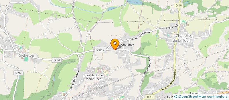 localisation de l'entreprise FOURNITURES INDUSTRIEL ARTISANA PANNACCI  LA TOUR-DU-PIN